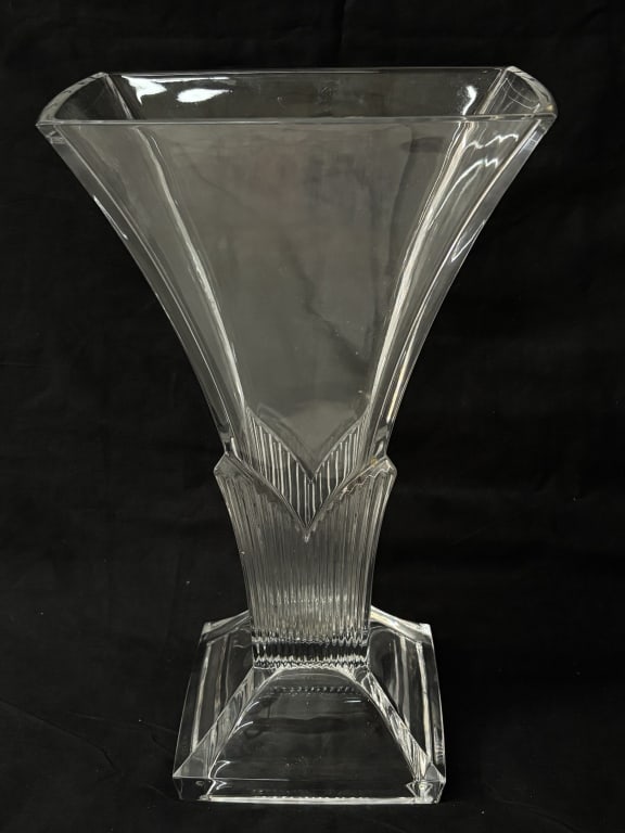 Vintage Mikasa Clematis Crystal Vase (1 of 5)