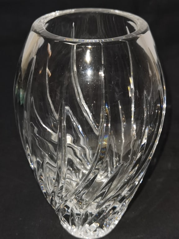 Vintage Marquis by Waterford Crystal Vase: Vintage Marquis by Waterford Crystal Vase, 7.25in