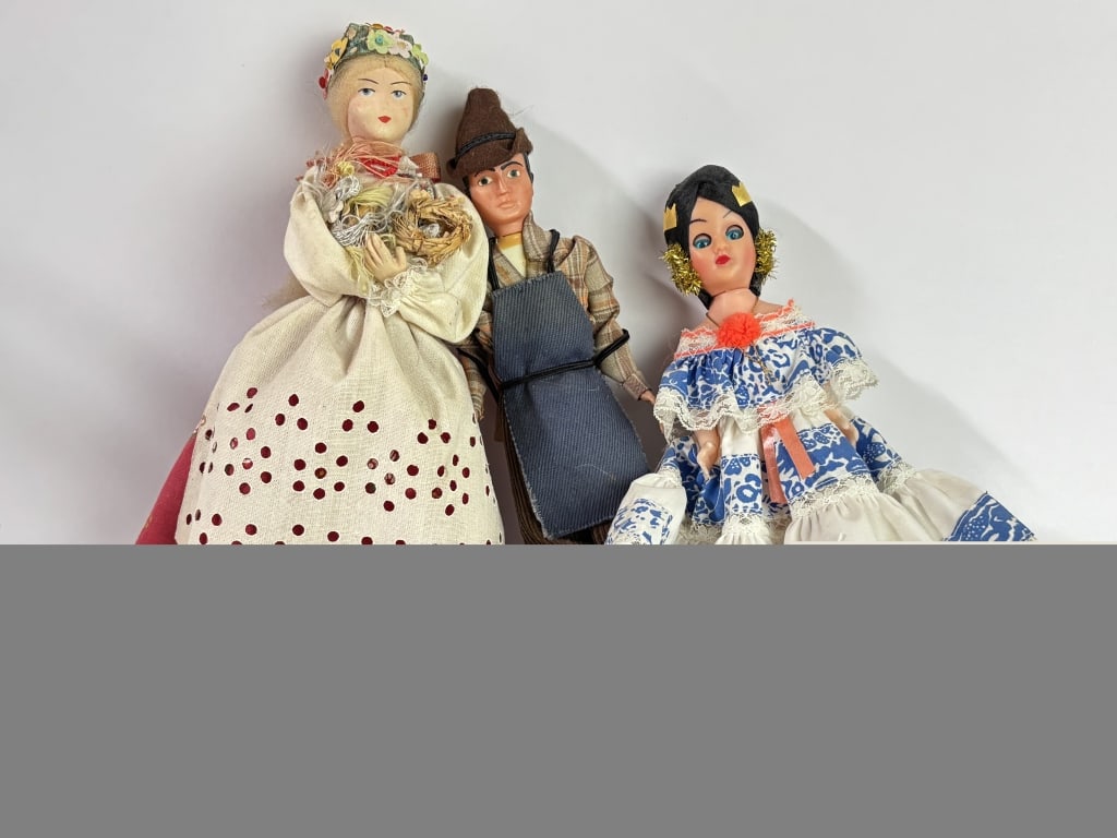 (3) Vintage Dolls (1 of 1)