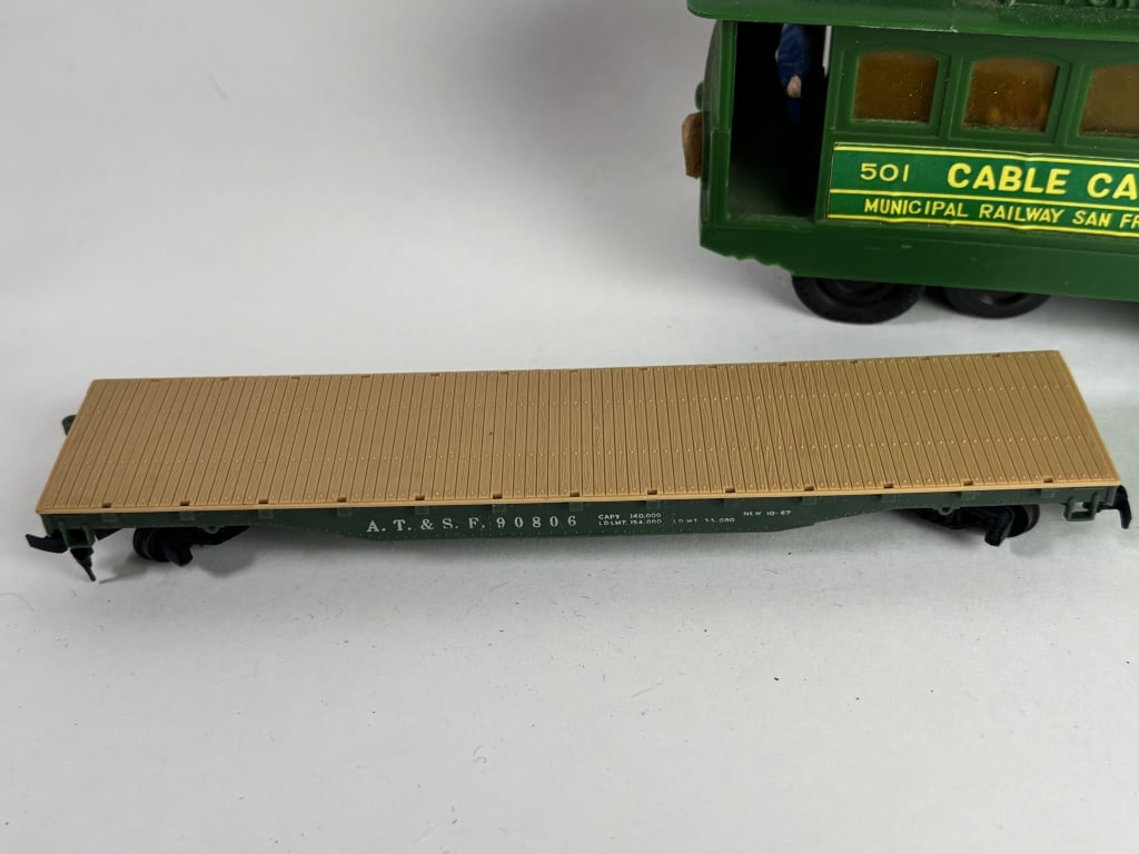 (3) Vintage Train Carts - 3