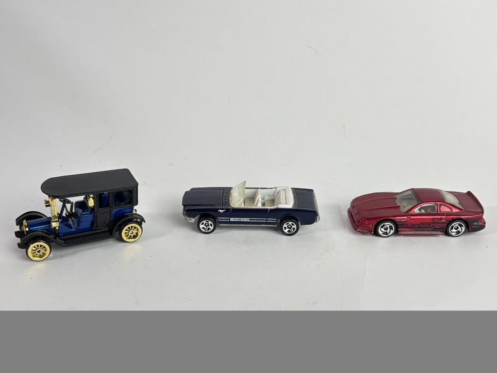 (2) Vintage Car Toys (1 of 4)