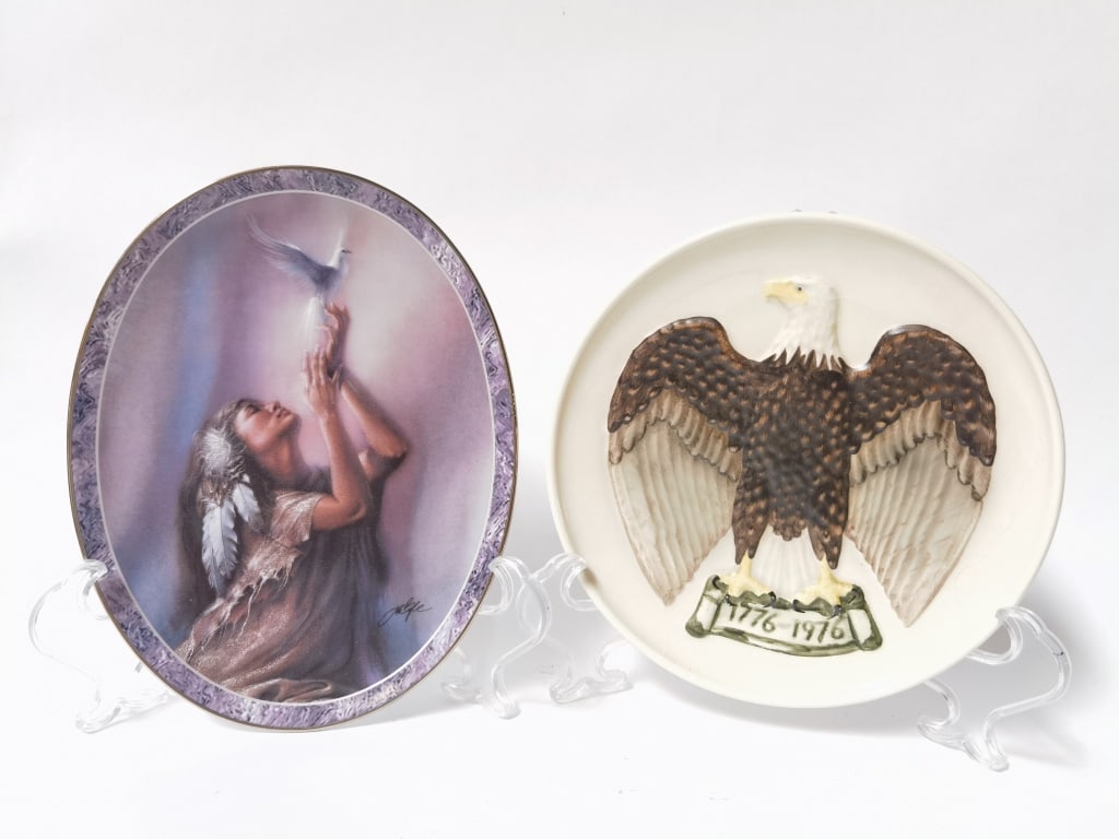 Vintage Bradford Exchange and Goebel Hummel Plates (1 of 6)