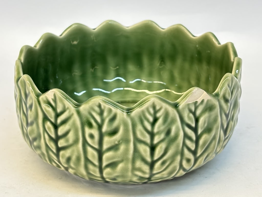 WorldMarket Portugal Porcelain Leaf Bowl (1 of 4)