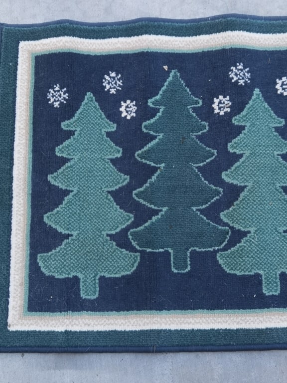Christmas Tree Entry Rug - 2