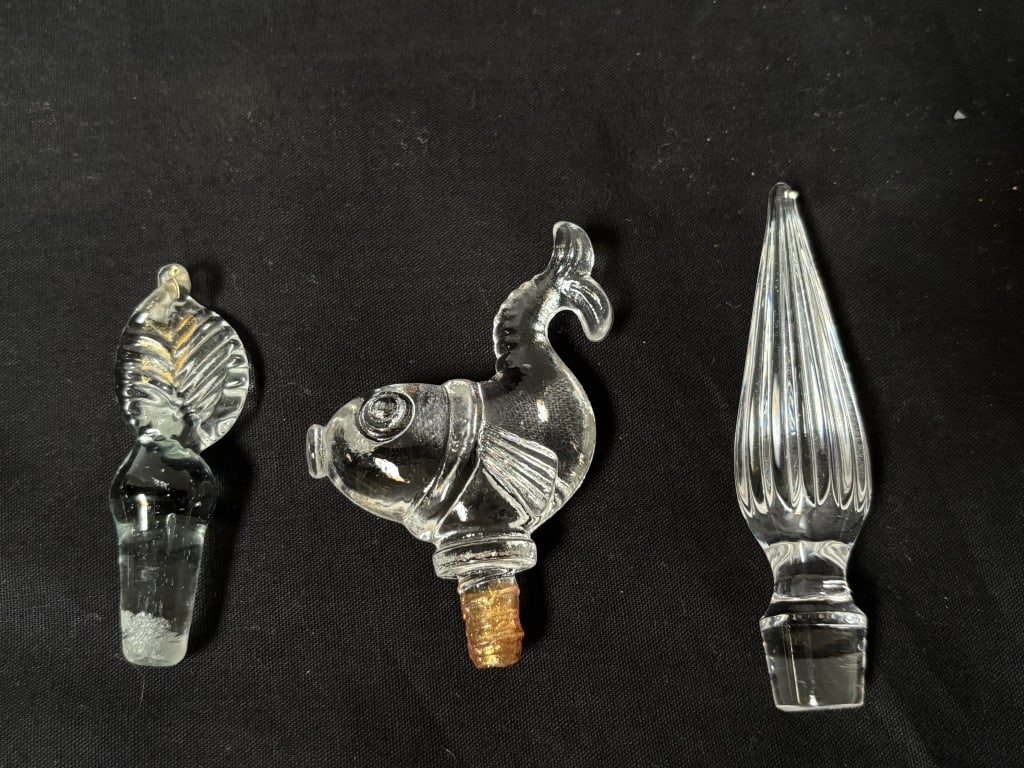 Group of Glass Stoppers (1 of 2)
