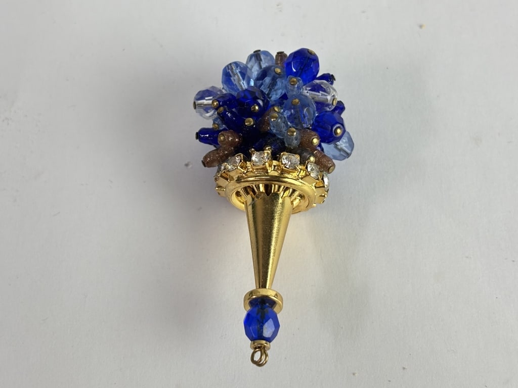 Blue Beads Decanter Stopper - 3