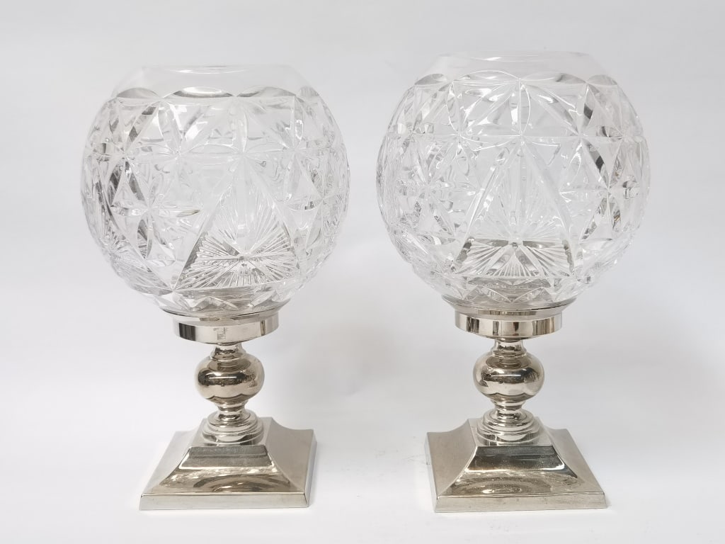 Pr. of Waterford Crystal Times Square Hurricane La (1 of 5)