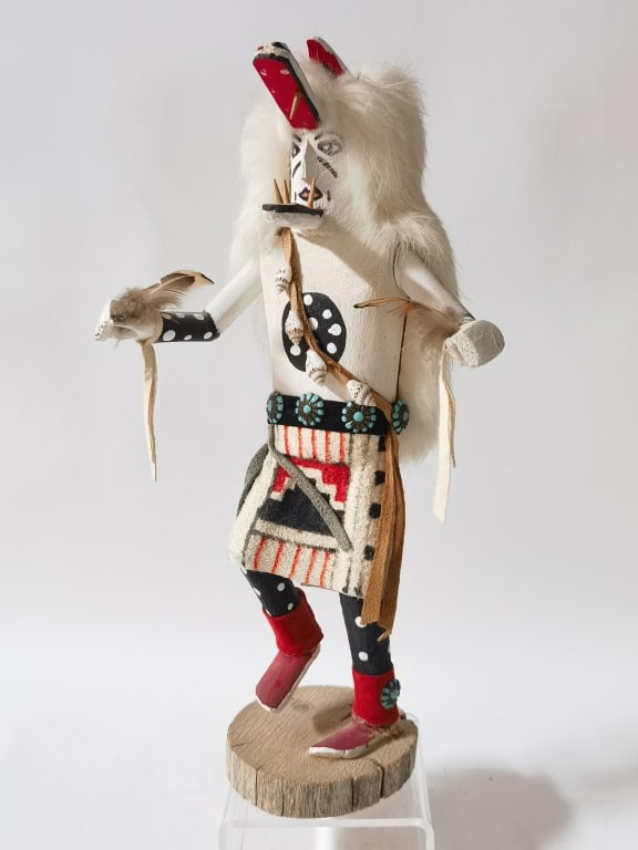 Vintage Hopi Indian Skinwalk Wil Kachina Doll (1 of 7)