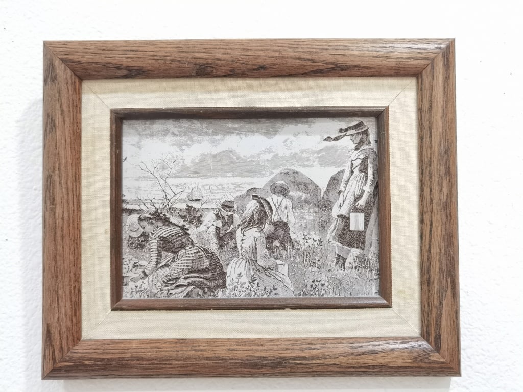 Wood Engraving Art of Winslow Homer's Print: Wood Engraving Art of Winslow Homer's Print, 10.8in by 8.5in