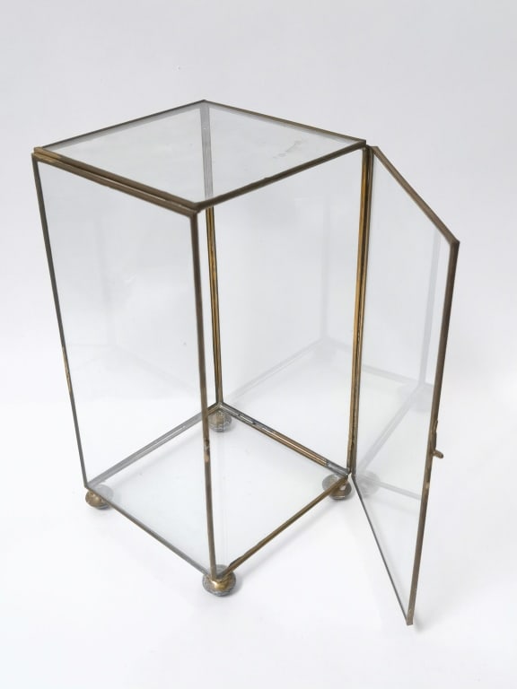 Brass and Glass Display Case - 3
