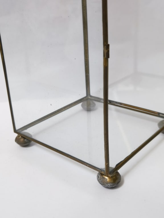 Brass and Glass Display Case - 4