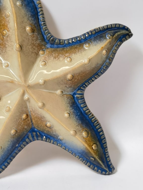 Decorative Ceramic Starfish Plaque - 4