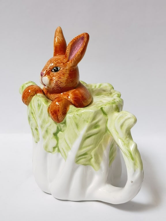 Rabbit in Cabbage Teapot - 2