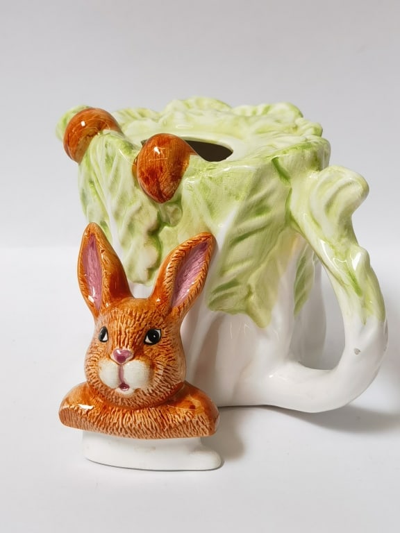 Rabbit in Cabbage Teapot - 3
