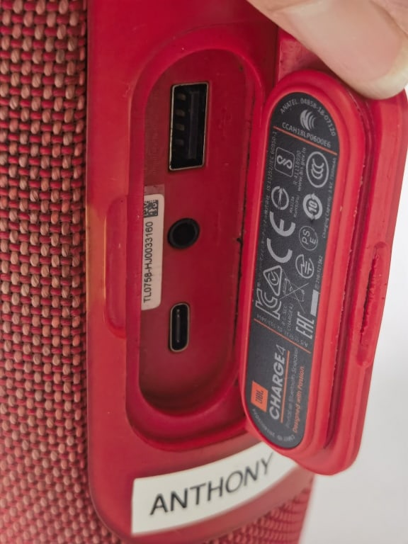 JBL Charge 4 Portable Speaker - 5