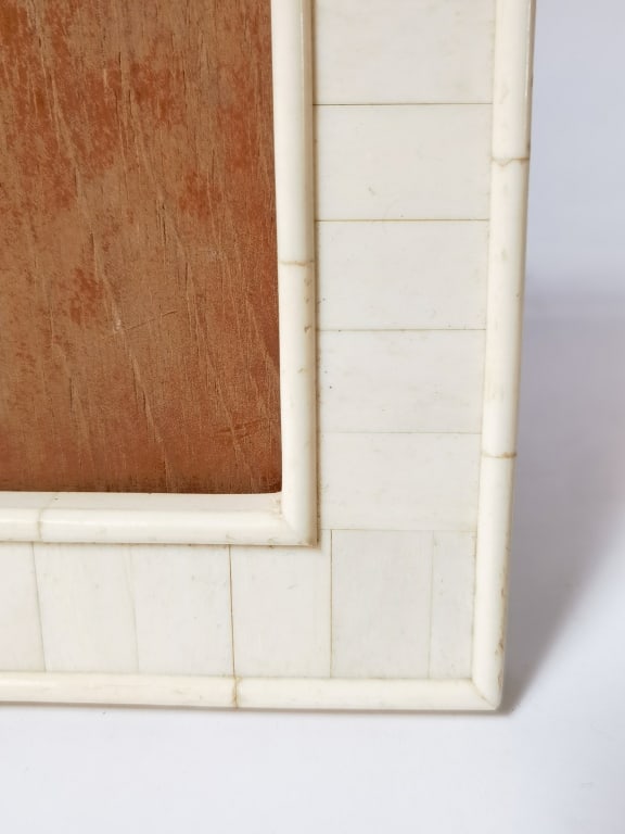 Rectangular Inlaid Bone Picture Frame - 3