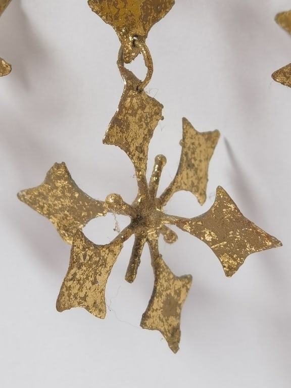 Gilded Triple Cross Ornament - 3