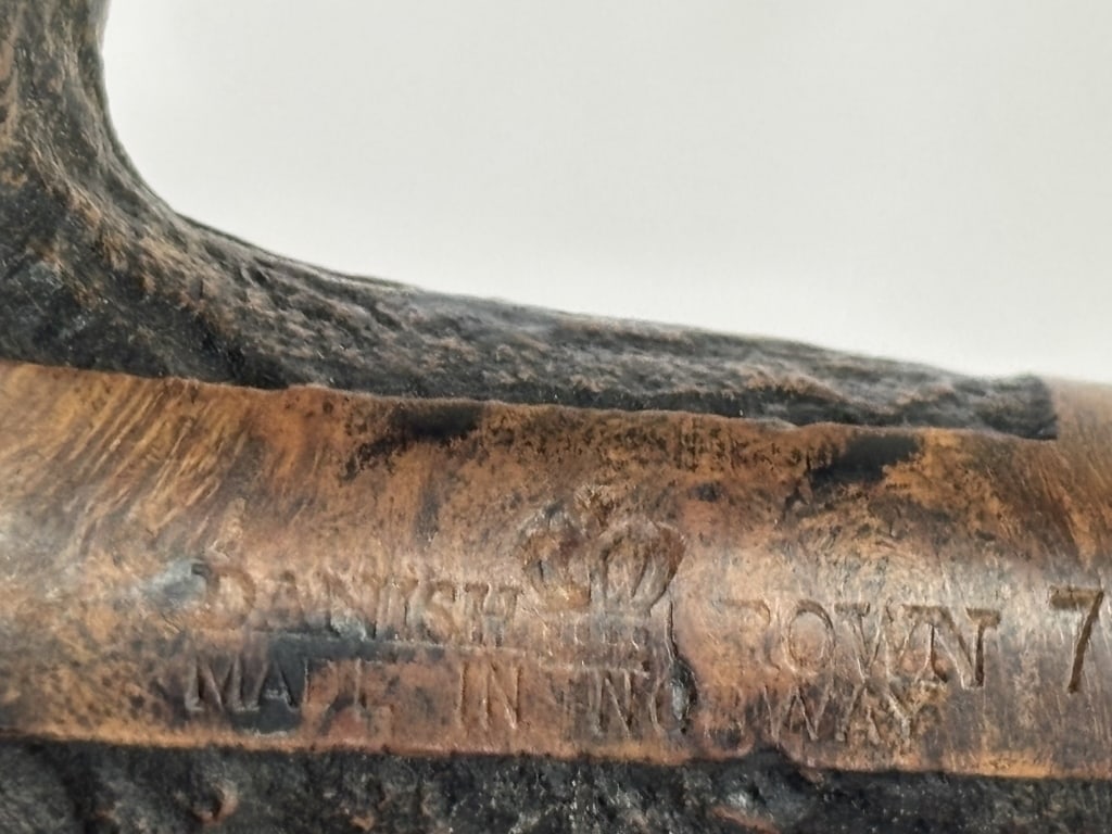 Branded Rustic Deep-Etched Estate Pipe - 7