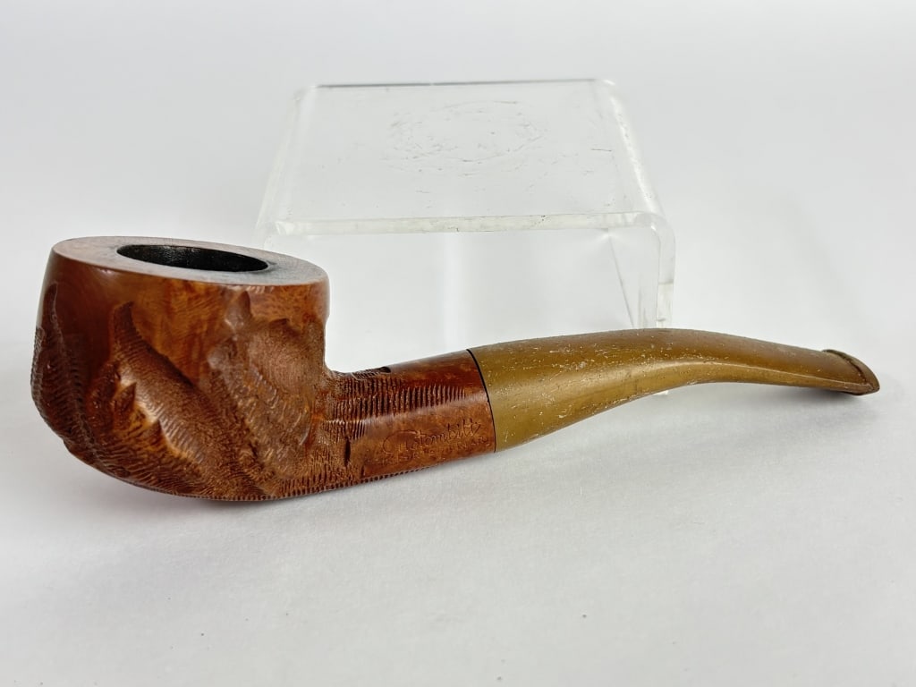 Vintage Custombilt Sculpted Briar Pipe (1 of 5)