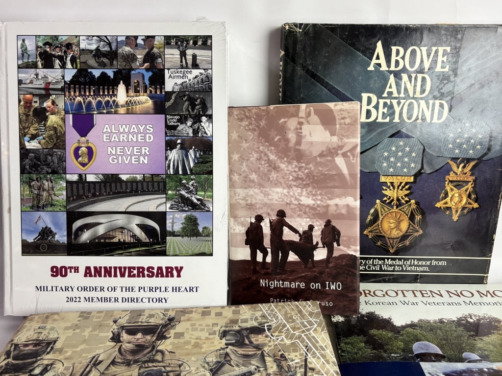 (6) Army Books - 2