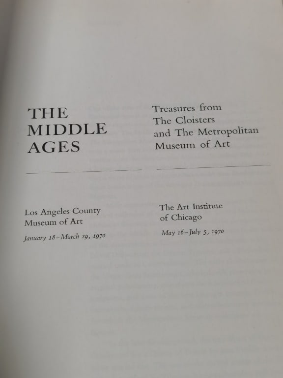 1969 The Middle Ages - 2