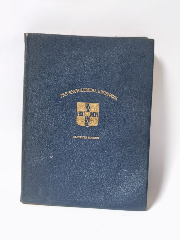 1910 The Encyclopedia Brittanica, Vol. I: 1910 The Encyclopedia Brittanica, Vol. I, 11.75in