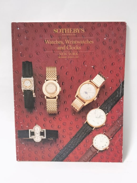 1987 Sotheby's Watches, Wristwatches and Clocks (1 of 2)