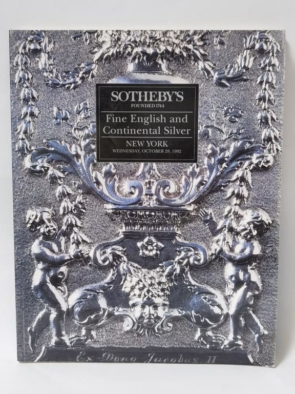 1992 Sotheby's Fine English and Continental Silver: 1992 Sotheby's Fine English and Continental Silver, 10.5in