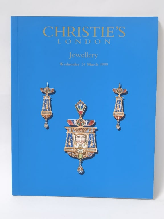 1999 Christie's London Jewellery Catalog: 1999 Christie's London Jewellery Catalog, 10.5in