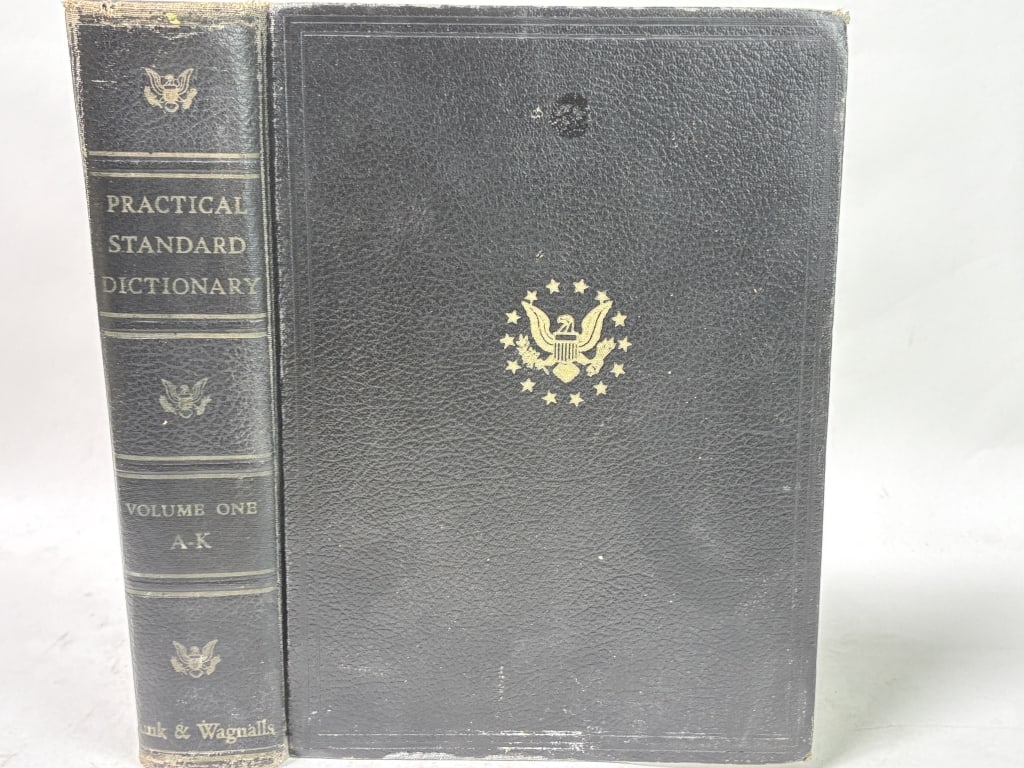 1943 The Practical Standard Dictionary, Vol. I: 1943 The Practical Standard Dictionary, Vol. I, 11in by 8.25in