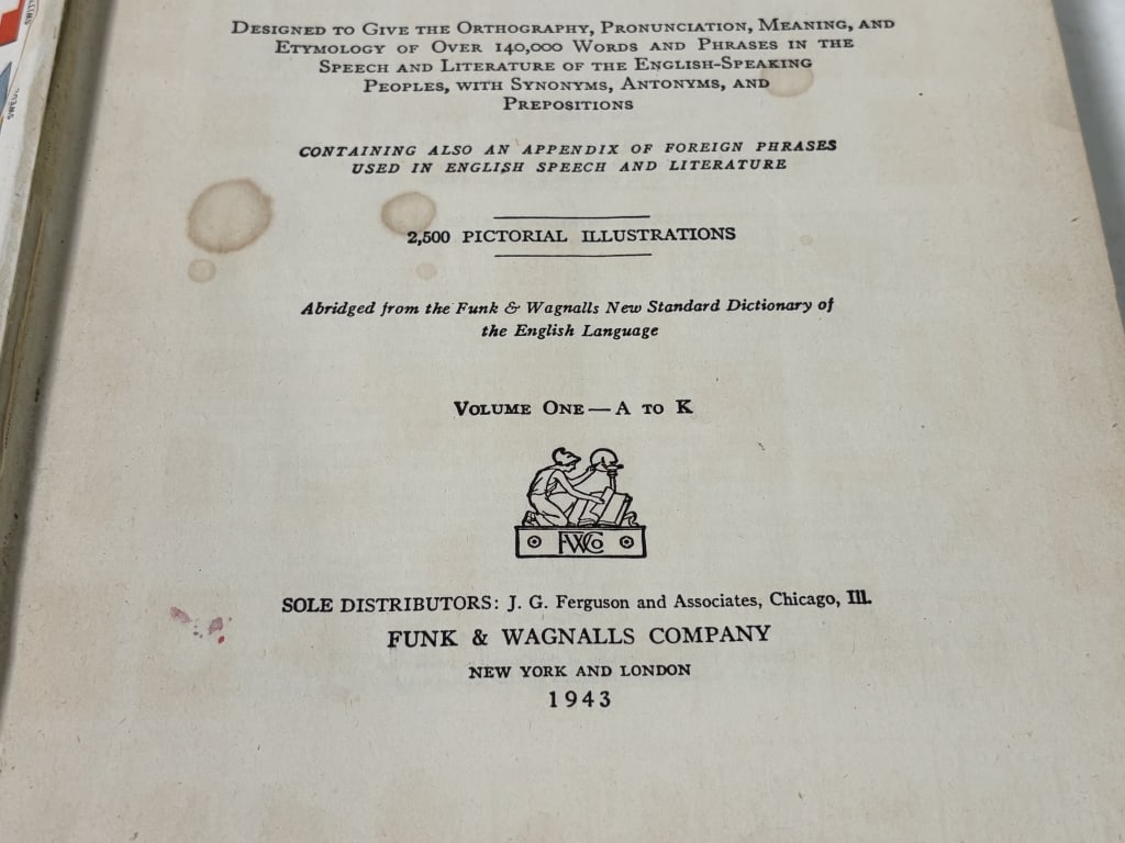 1943 The Practical Standard Dictionary, Vol. I - 5
