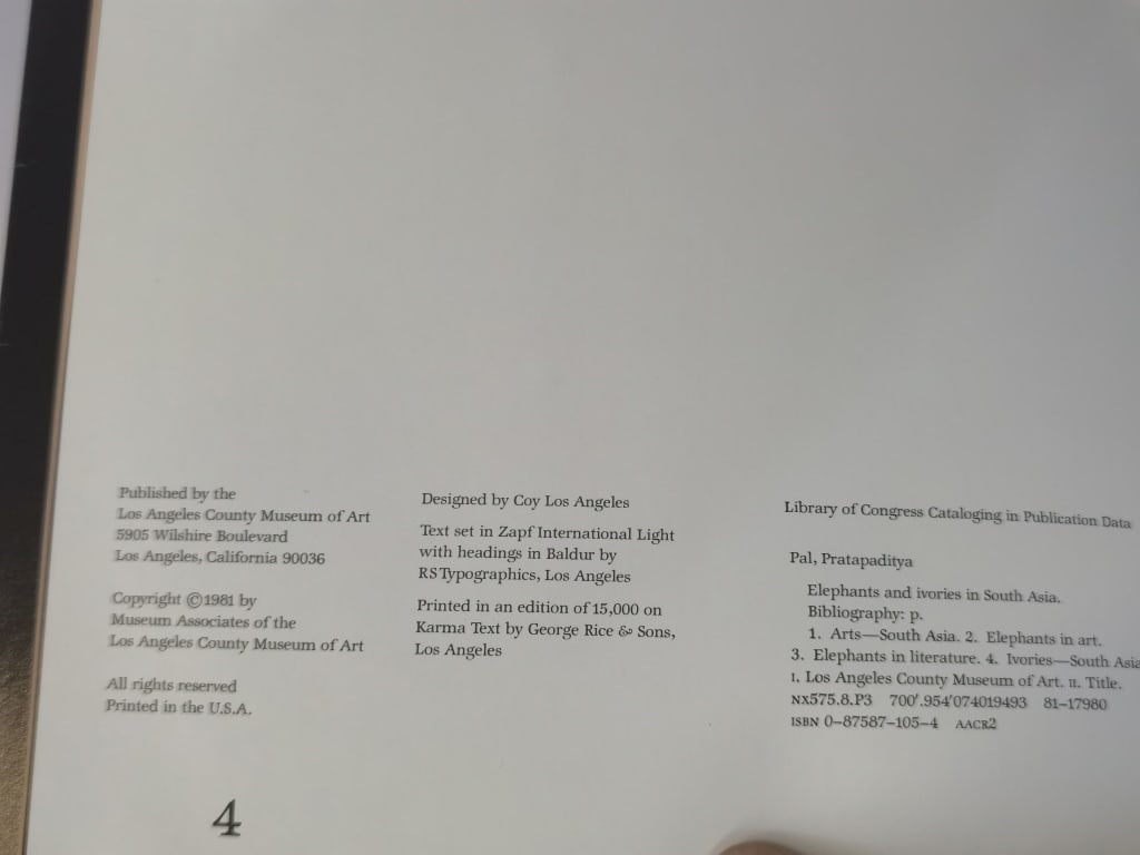 1981 Elephants and Ivories - 3