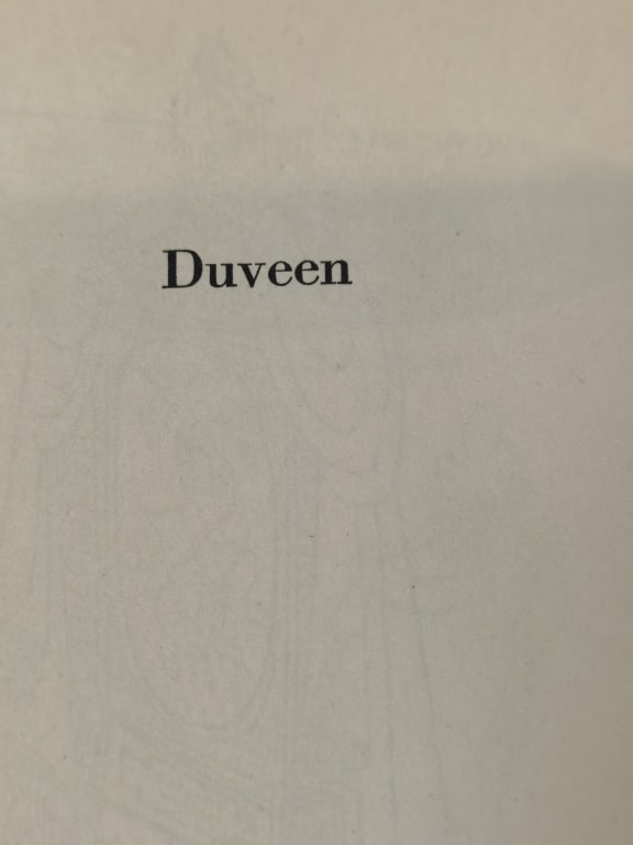 1952 Duveen - 2