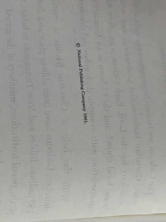 1961 New Testament Psalms - 4