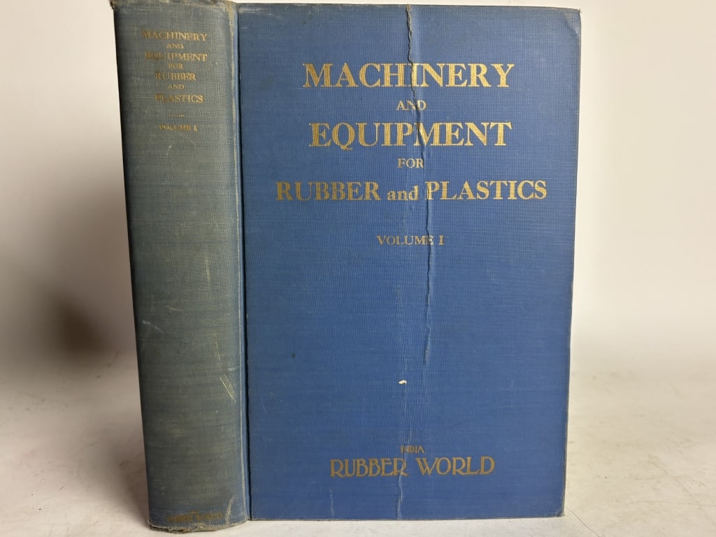1952 Machinery and Equipment for Rubber and Plasti: 1952 Machinery and Equipment for Rubber and Plastics, 9.25in