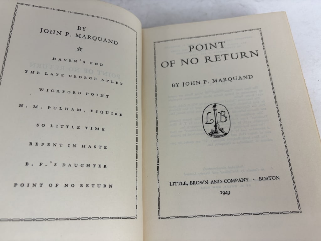 1949 Point of No Return - 2