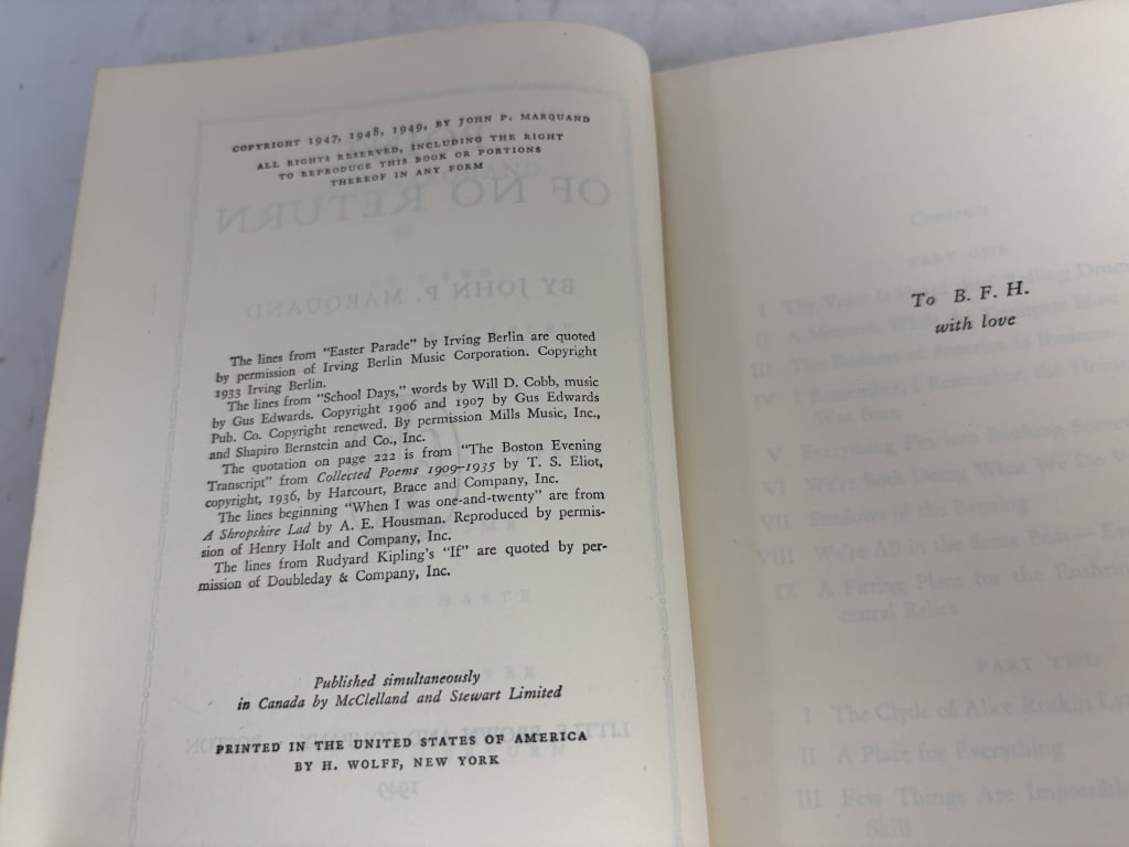 1949 Point of No Return - 3