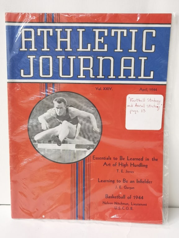 1944 Athletic Journal, Vol. XXIV, Apr. Issue: 1944 Athletic Journal, Vol. XXIV, Apr. Issue, 11.75in