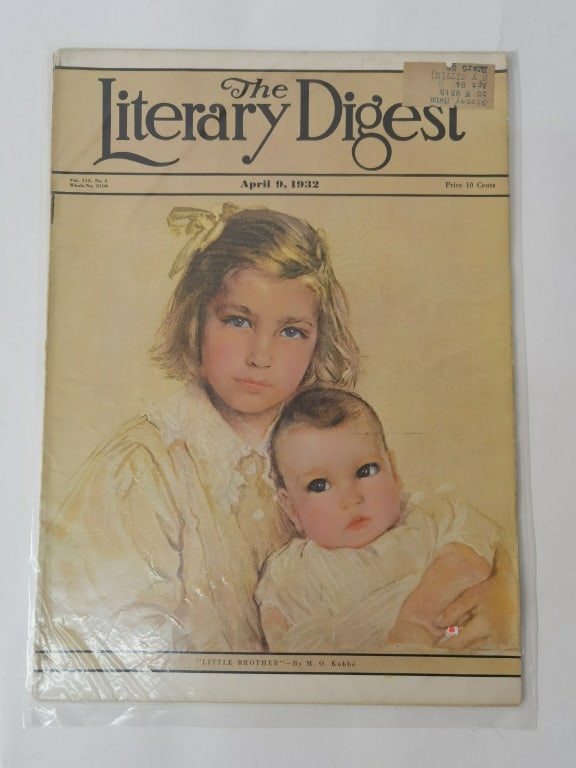 1932 The Literary Digest, Apr. Issue: 1932 The Literary Digest, Apr. Issue, 12in