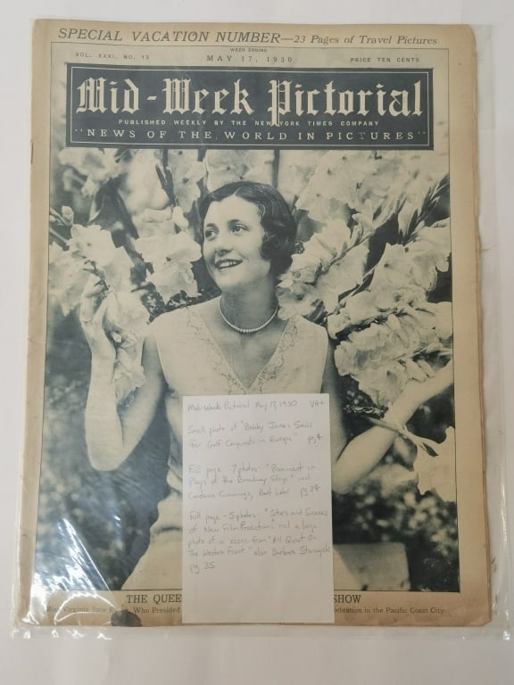 1930 Mid-Week Pictorial, May. Issue: 1930 Mid-Week Pictorial, May. Issue, 15in