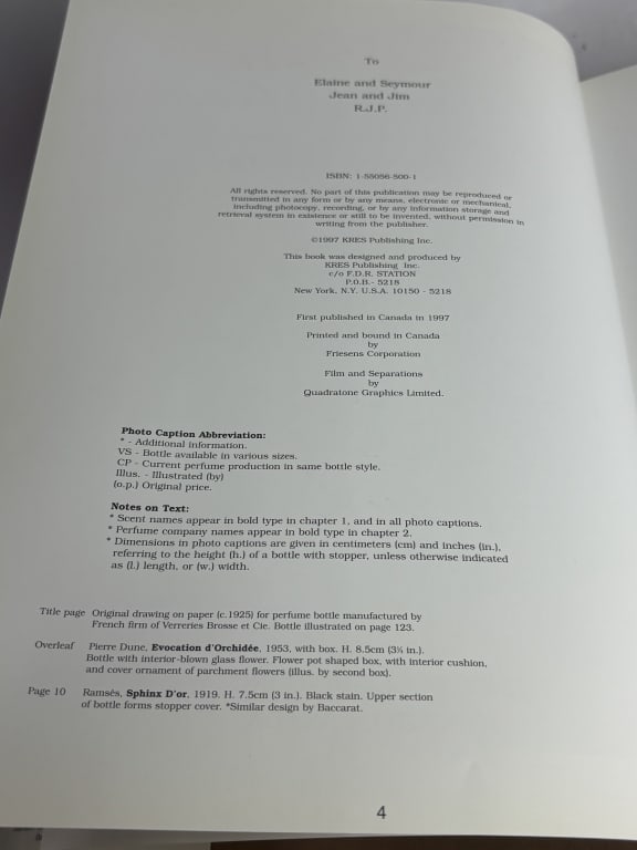 1997 Author Signed Perfume Presentation - 5