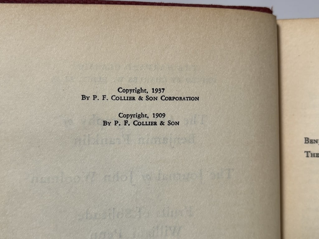 1937 Harvard Classics: Franklin/Woolman/Penn, Vol. - 5