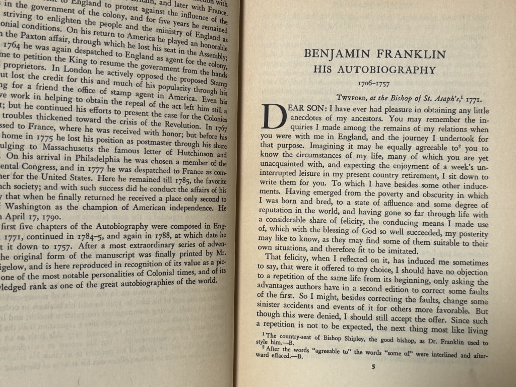 1937 Harvard Classics: Franklin/Woolman/Penn, Vol. - 6