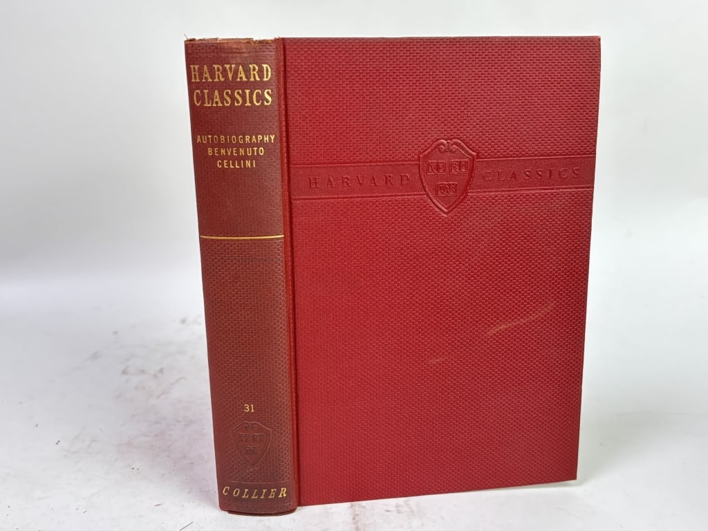 1938 Harvard Classics: Autobiography Benvenuto Cel - 2