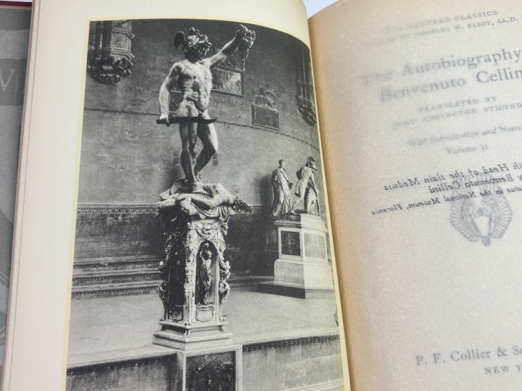 1938 Harvard Classics: Autobiography Benvenuto Cel - 4