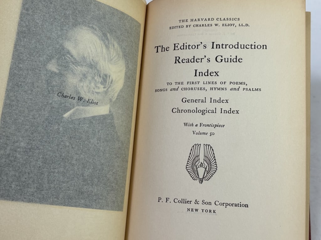 1938 Harvard Classics: Introduction Reader's Guid - 4