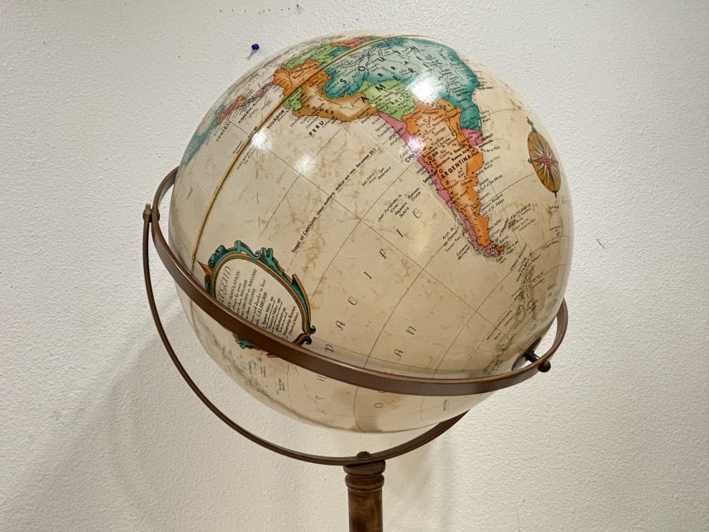 Vintage Replogle Floor-Standing World Globe - 3