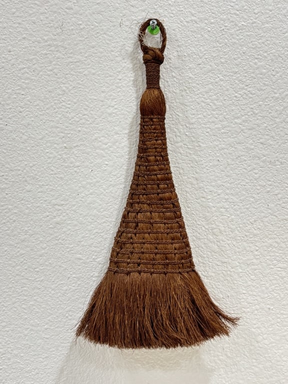 Woven Decorative Tassel: Woven Decorative Tassel, 14in by 7in