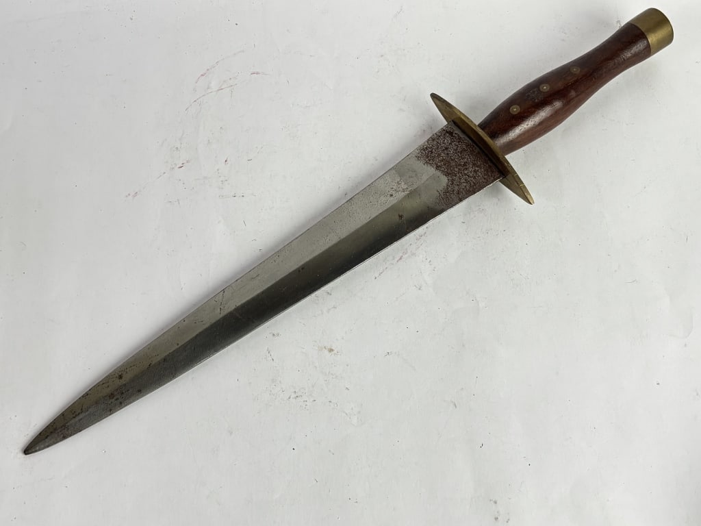 Large Pakistan Spear-Point Dagger - 4