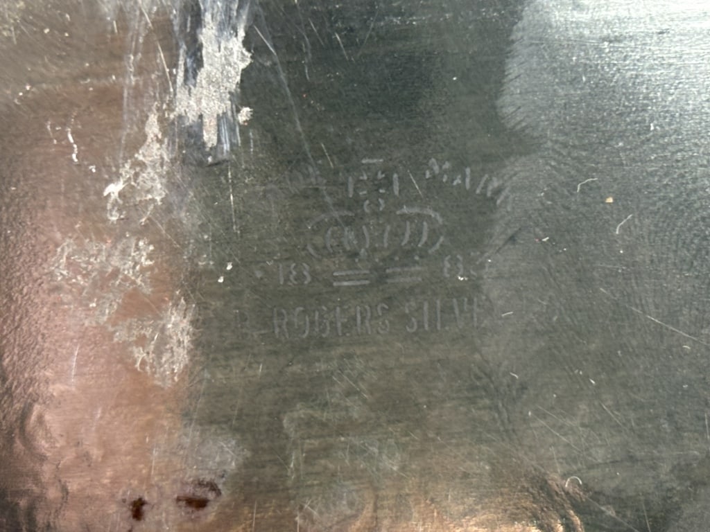 (3) Vintage Silver-Plated Serving Trays - 6